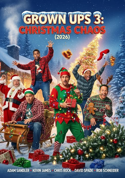 🎬 𝐆𝐑𝐎𝐖𝐍 𝐔𝐏𝐒 𝟑: 𝐂𝐇𝐑𝐈𝐒𝐓𝐌𝐀𝐒 𝐂𝐇𝐀𝐎𝐒 (𝟐𝟎𝟐𝟔)